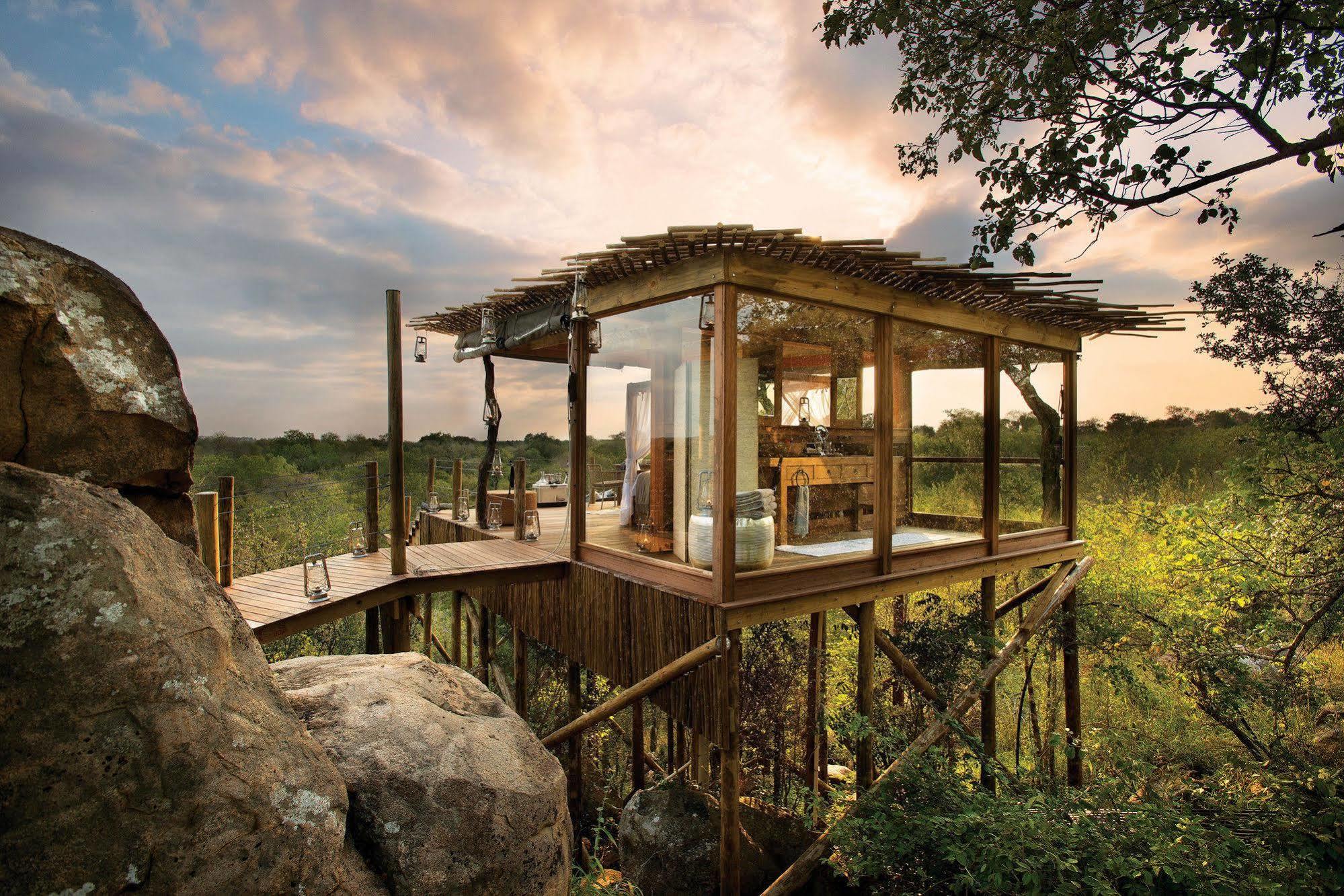 Lion Sands - Tinga Lodge スククザ エクステリア 写真