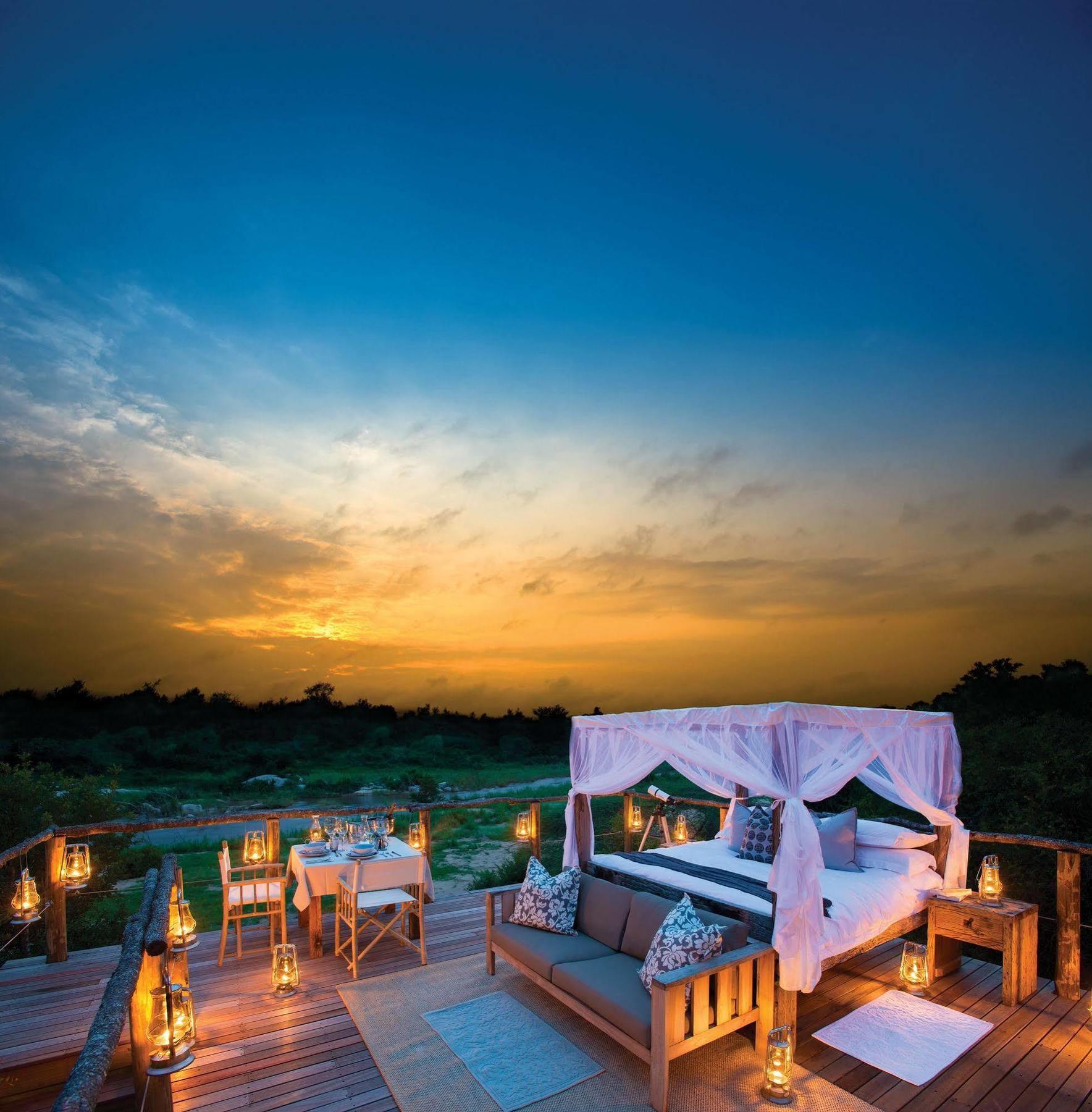 Lion Sands - Tinga Lodge スククザ エクステリア 写真